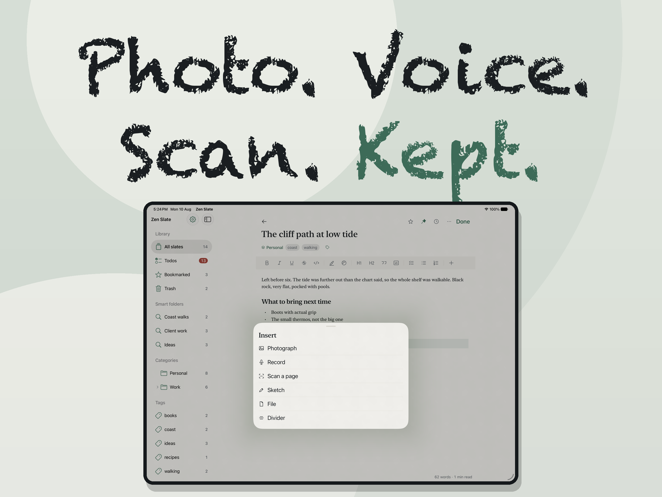 ZEN Slate: Notes & To-Dos screenshot 17