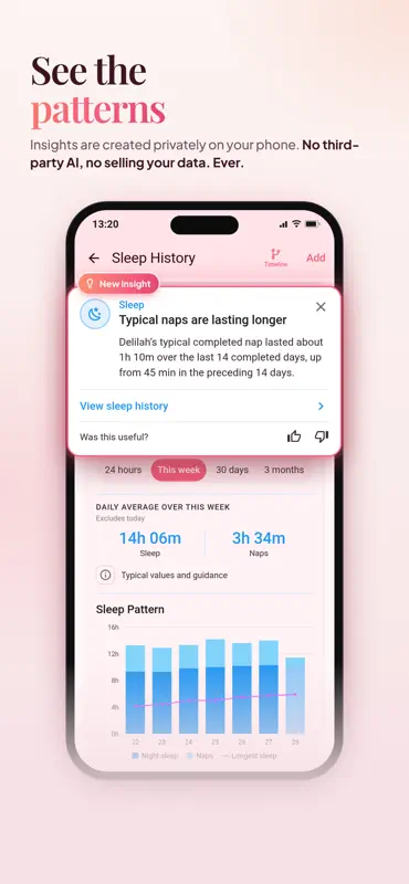 Pebbi: Newborn Baby Tracker screenshot 4 of 10