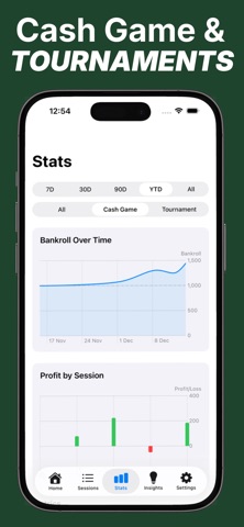 Stack Tracker – Poker Bankroll Screenshot 7 of 8