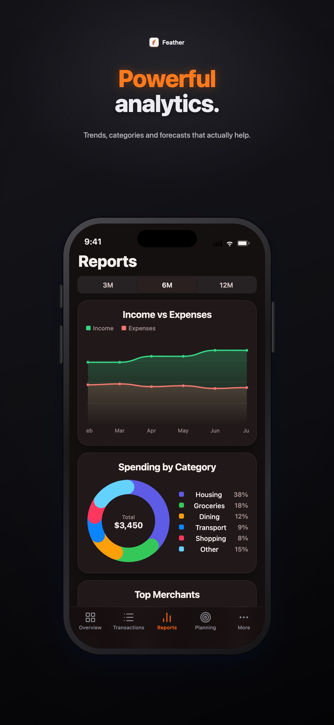 Screenshot 3 of Feather: True-Privacy