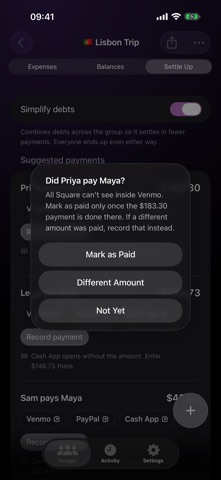 All Square: Split Expenses screenshot 8