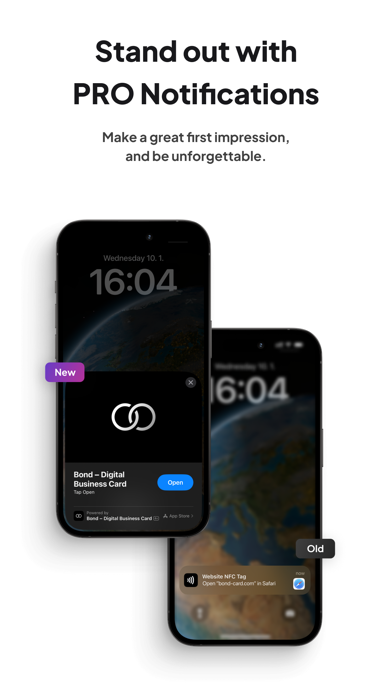 Bond – Digital Business Card Screenshot