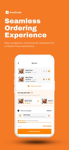 AreaFoods - Order, Eat, Enjoy screenshot