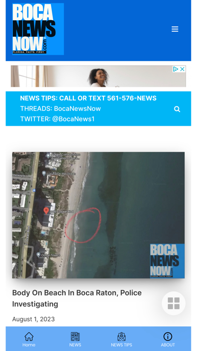 Screenshot #1 pour BOCANEWSNOW