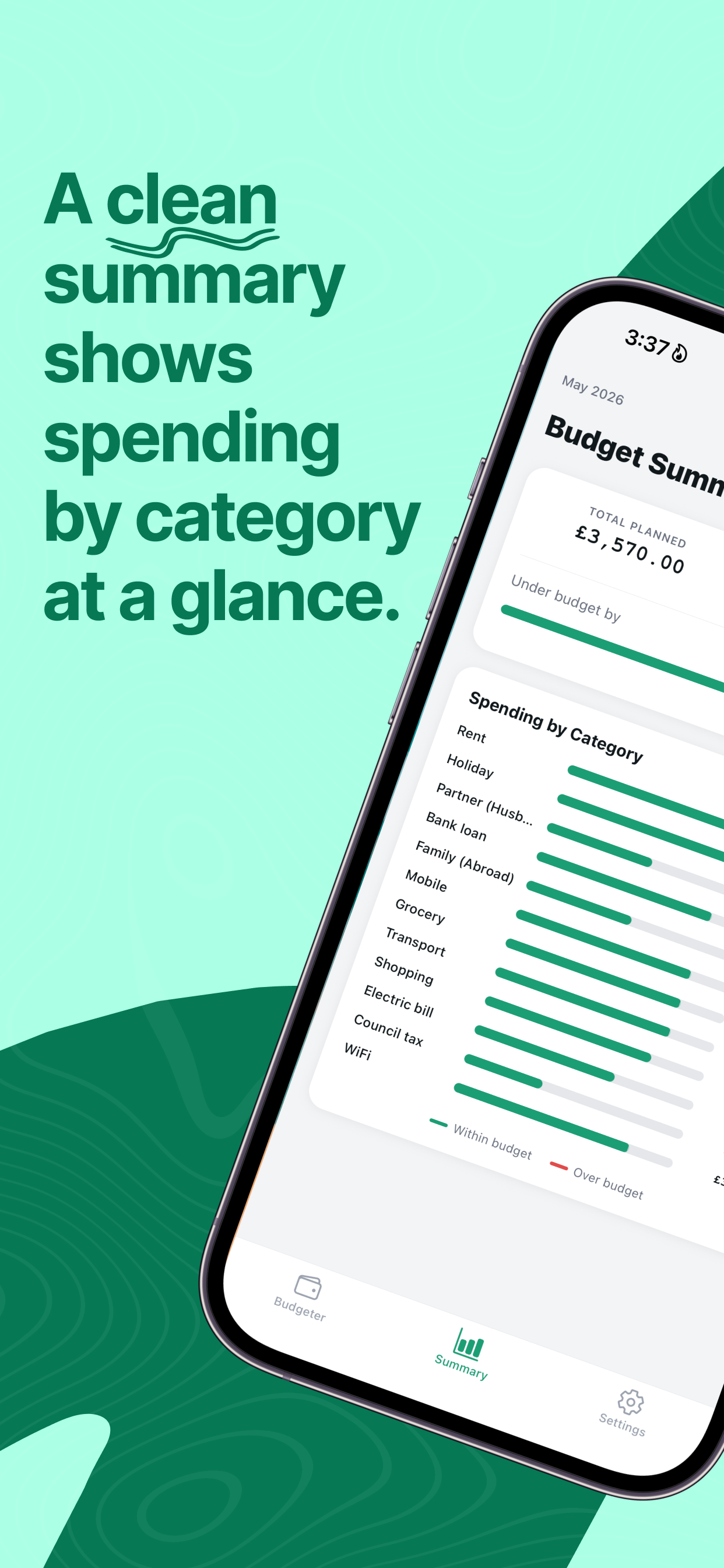Budgeter: Budget Tracker screenshot 3