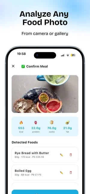 BlueBerry AI: Calorie Tracker screenshot 3