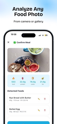 BlueBerry AI: Calorie Tracker screenshot