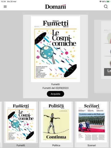 Domani iPad screenshot 5