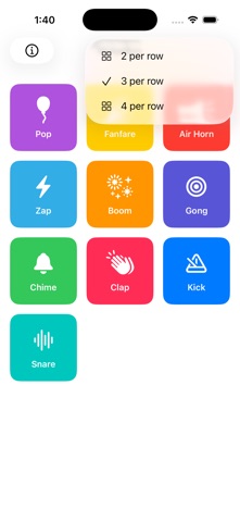 NoiseBox: Simple Soundboard Screenshot 2 of 8