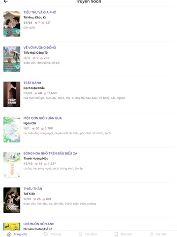 ALLIN - Đọc Truyện Tiểu Thuyết iPad screenshot 2
