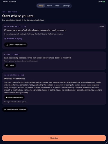 App screenshot