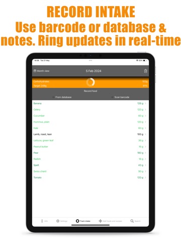 Carb Counter and Trackerのおすすめ画像4