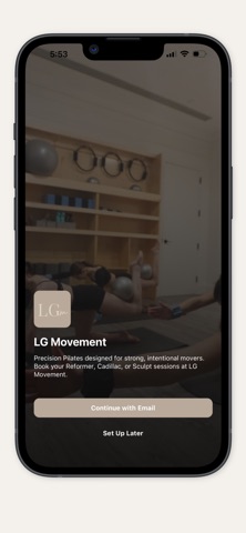 LG Movement screenshot