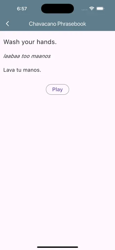 Chavacano Phrasebook screenshot 5 of 10