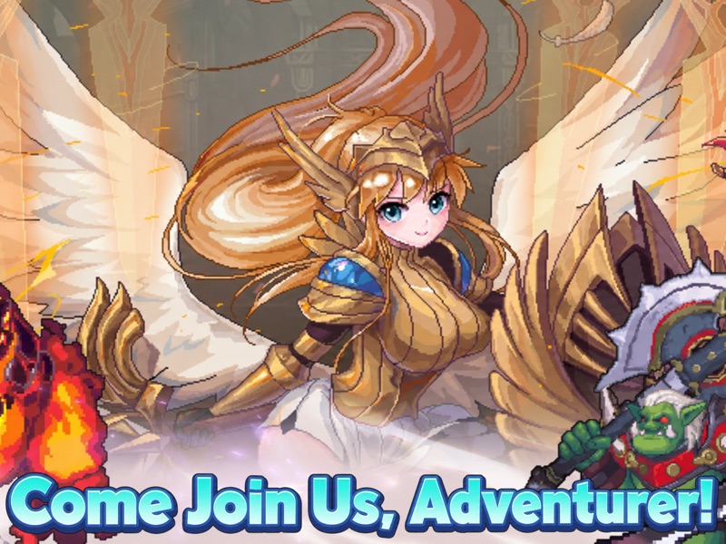 Blade & Shield Girl : Idle RPG screenshot 8