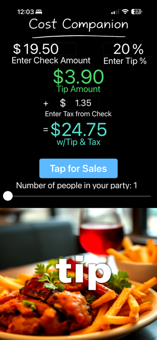 Cost Companion Screenshot 3 of 4