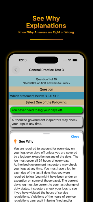 CDL Practice Test® 2026 Screenshot 3 of 10