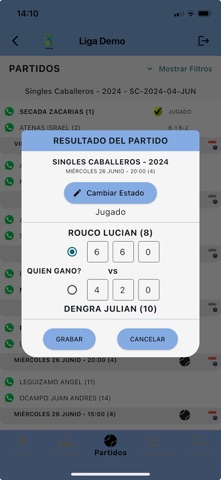 Proleague Tennis - Paddle screenshot