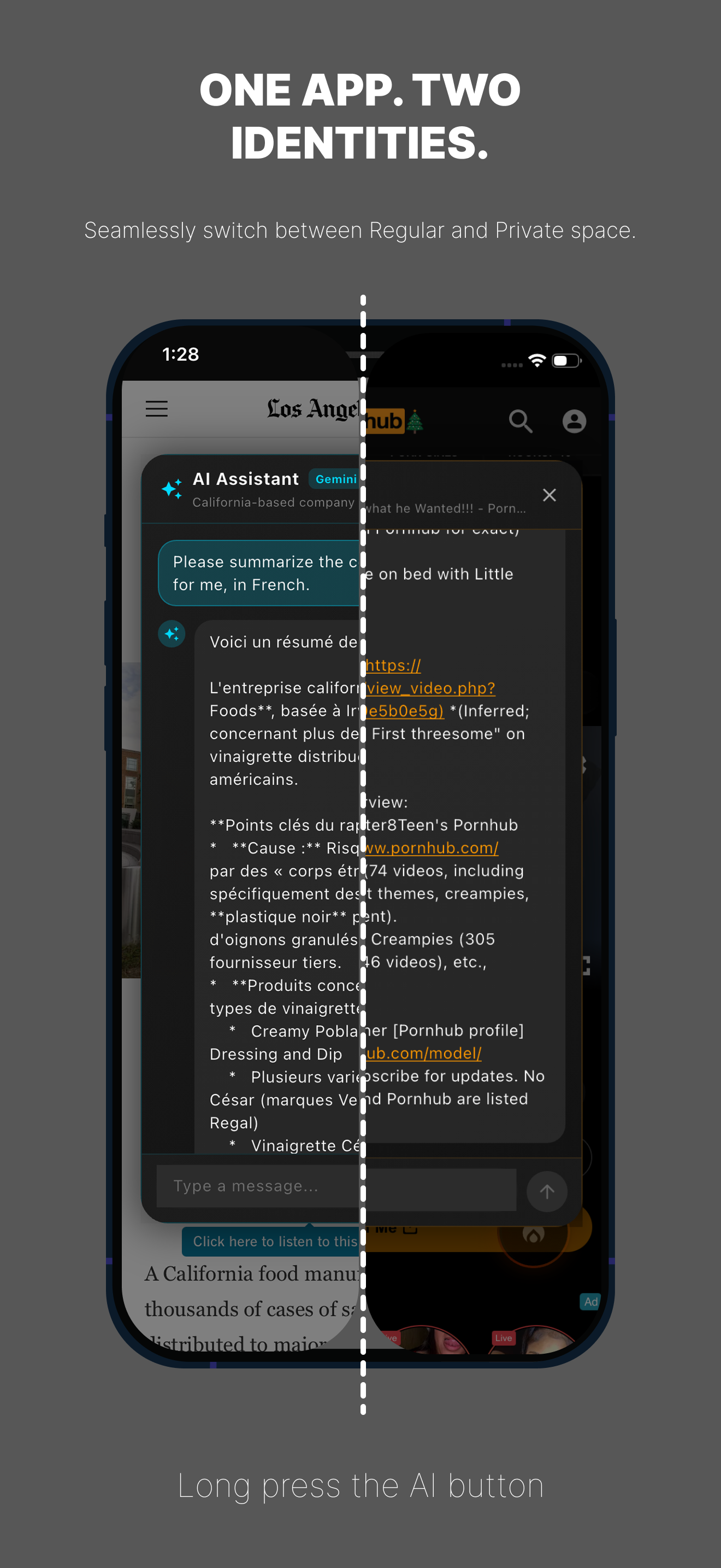 No-Wipe Privacy Browser
