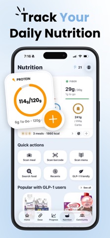 Pep AI: GLP-1 Peptide Tracker Screenshot 3 of 8