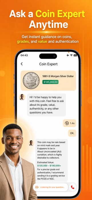 ChatCoin: Coin Identifier Screenshot 3 of 5