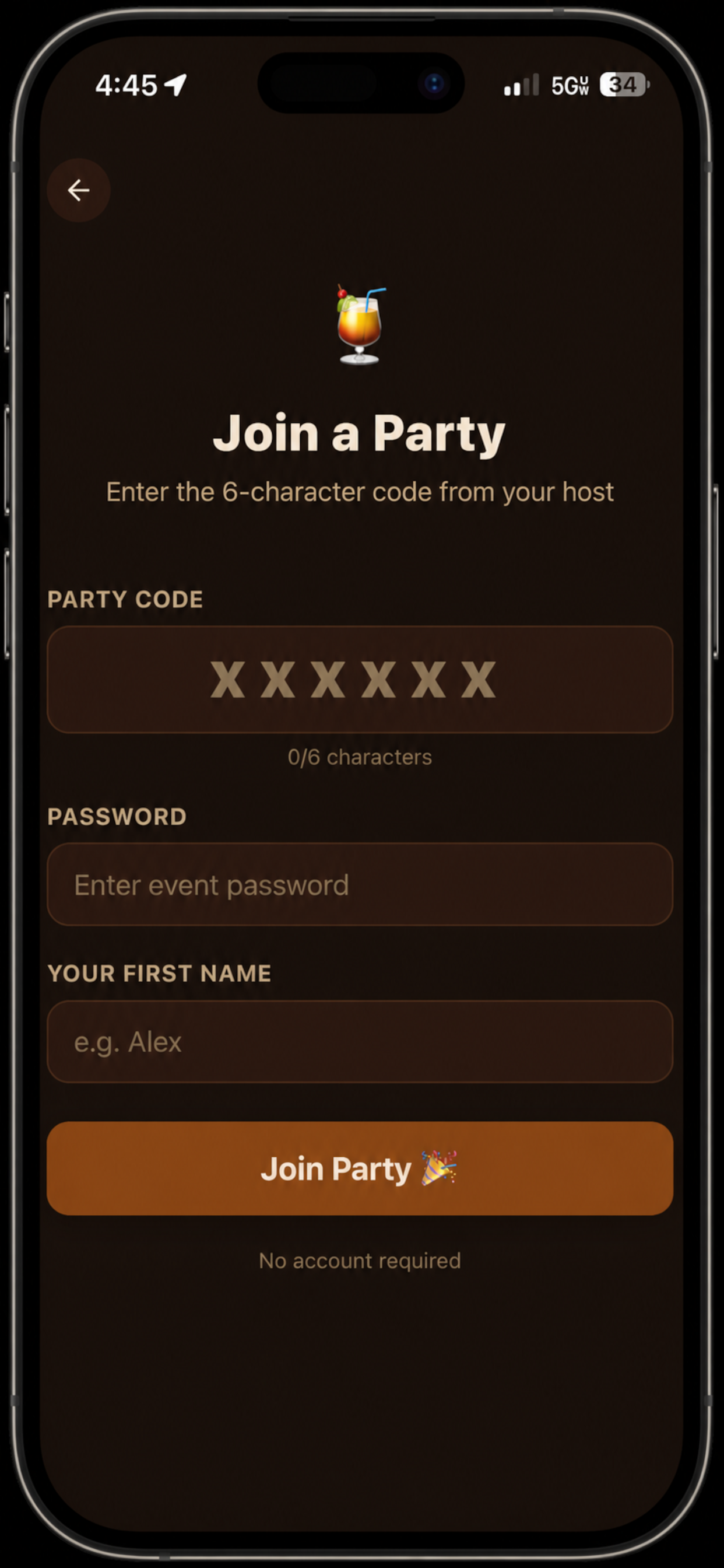 PartyTender - Open Bar System screenshot 5