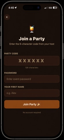 PartyTender - Open Bar System Screenshot 5 of 9