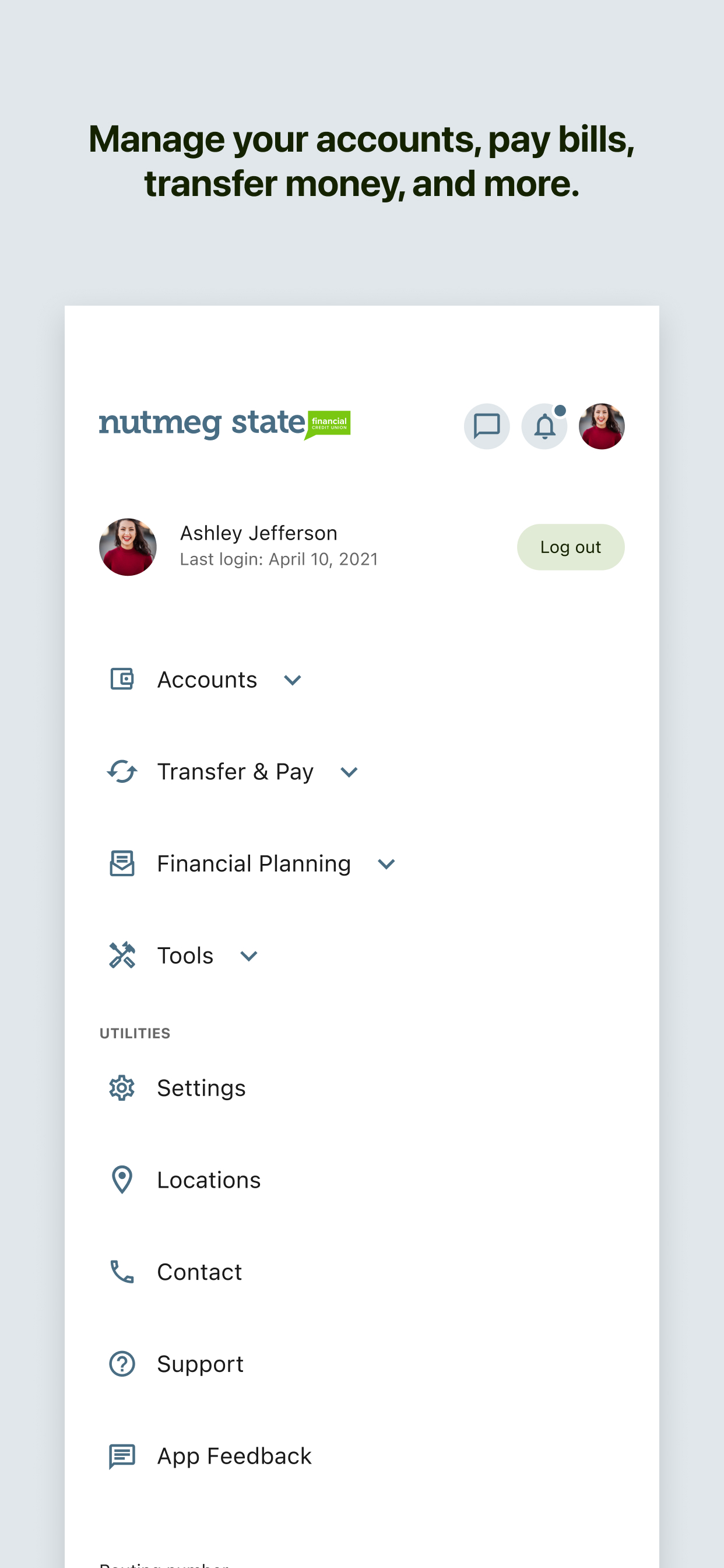 Nutmeg State FCU Mobile screenshot 4