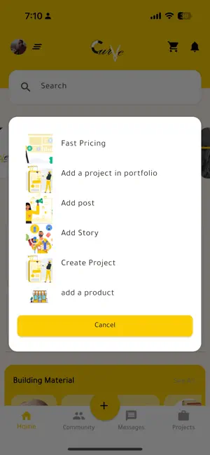 Curve App screenshot 2