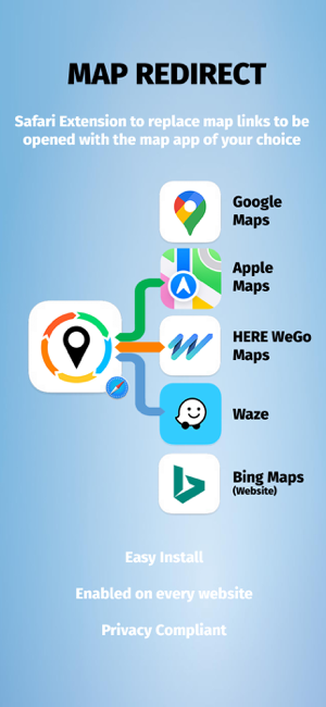 ‎Map Redirect for Map Links Screenshot