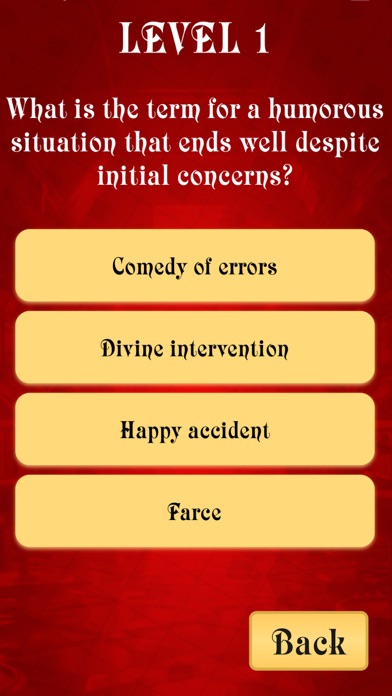 Crazy Comedy Quiz Screenshot