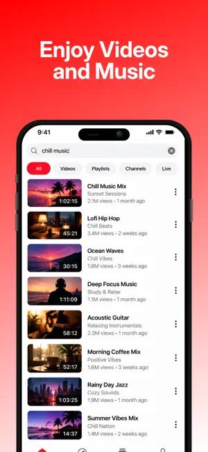 ProTube – All-in-One Player screenshot 1
