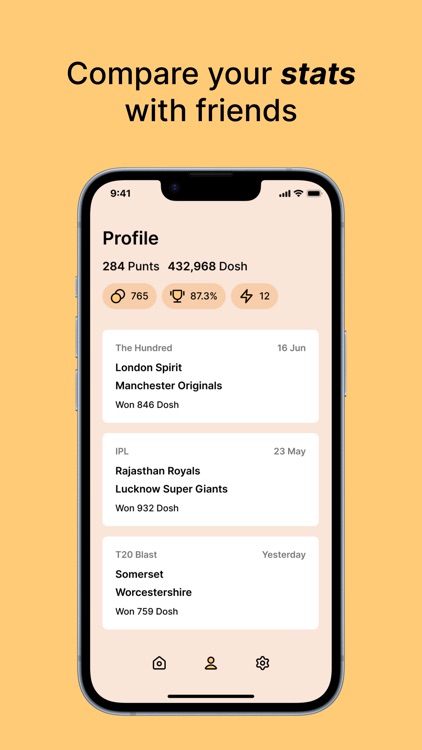 Punt - Cricket Prediction Game