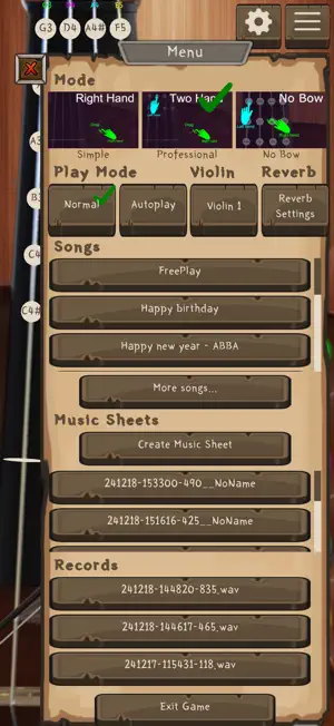 Violin Real screenshot 2