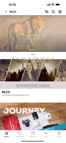 New Life St George Utah iPhone screenshot