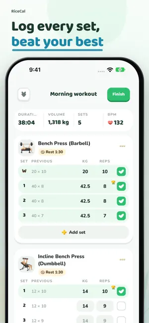 RiceCal: Asia Calorie Tracker screenshot 2