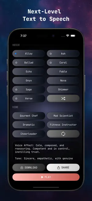 AI.FM - Text to Speech screenshot 1
