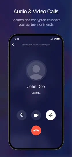 Скриншот Verum Messenger — Chat & Calls на iPhone 3