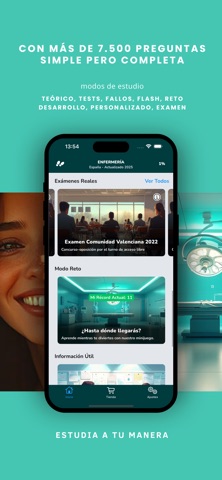 Oposición Enfermería screenshot
