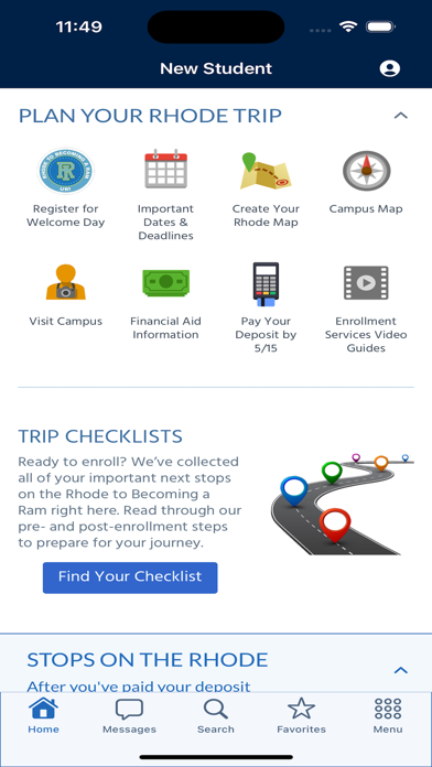 Rhody Connect Screenshot
