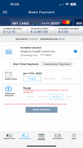 VACU Cards screenshot