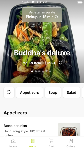 Vegetarian palate iPhone screenshot 2 - Food & Drink app
