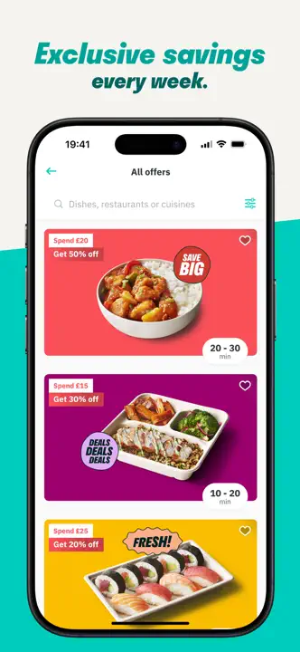 Deliveroo : capture d’écran 2 sur 7