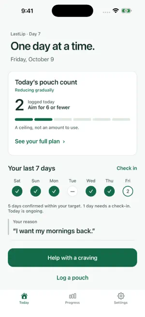 LastLip — Quit Zyn & Pouches screenshot 1