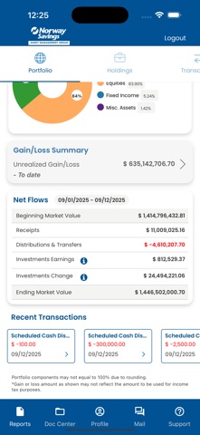 Norway Savings AMG Mobile screenshot