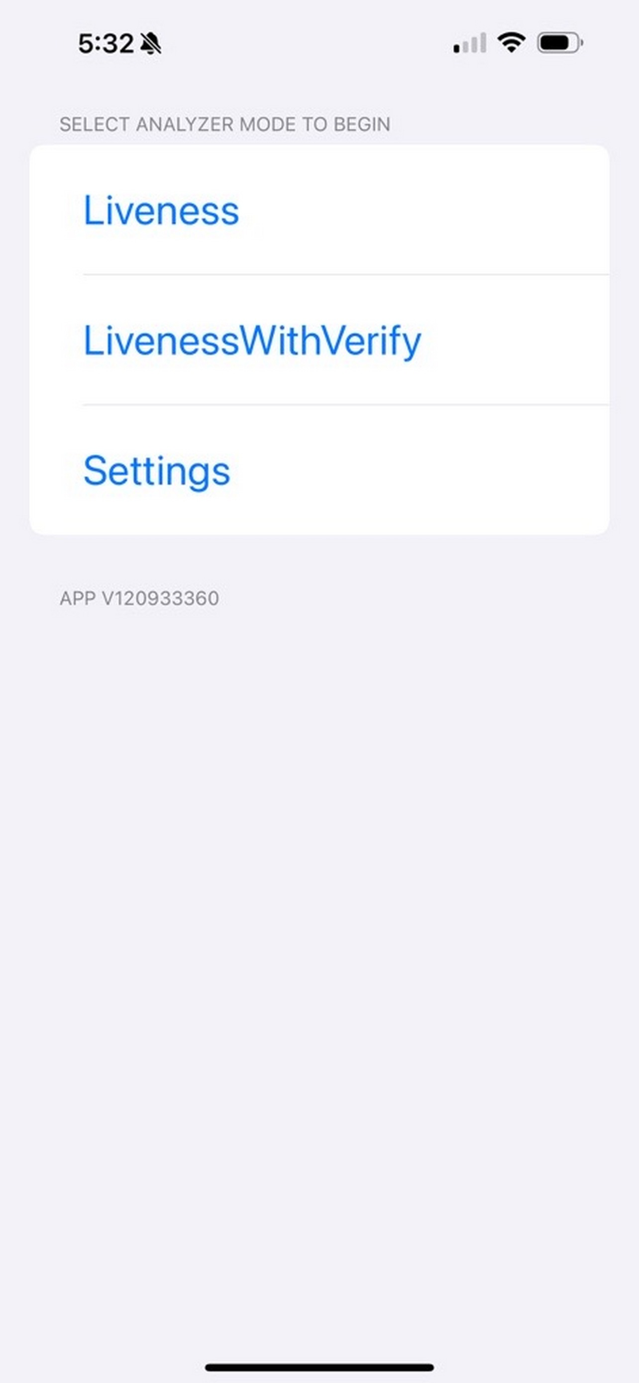Azure Vision Liveness Detect
