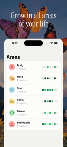 Strata: Habit Tracker iPhone screenshot