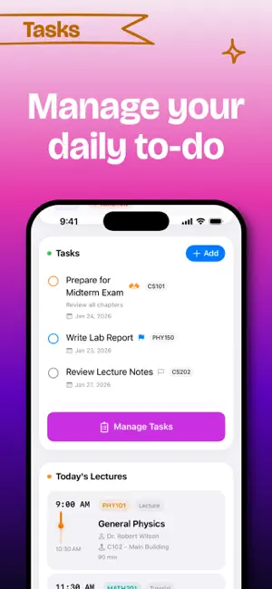 HyperCube: Timetable & Tasks screenshot 4
