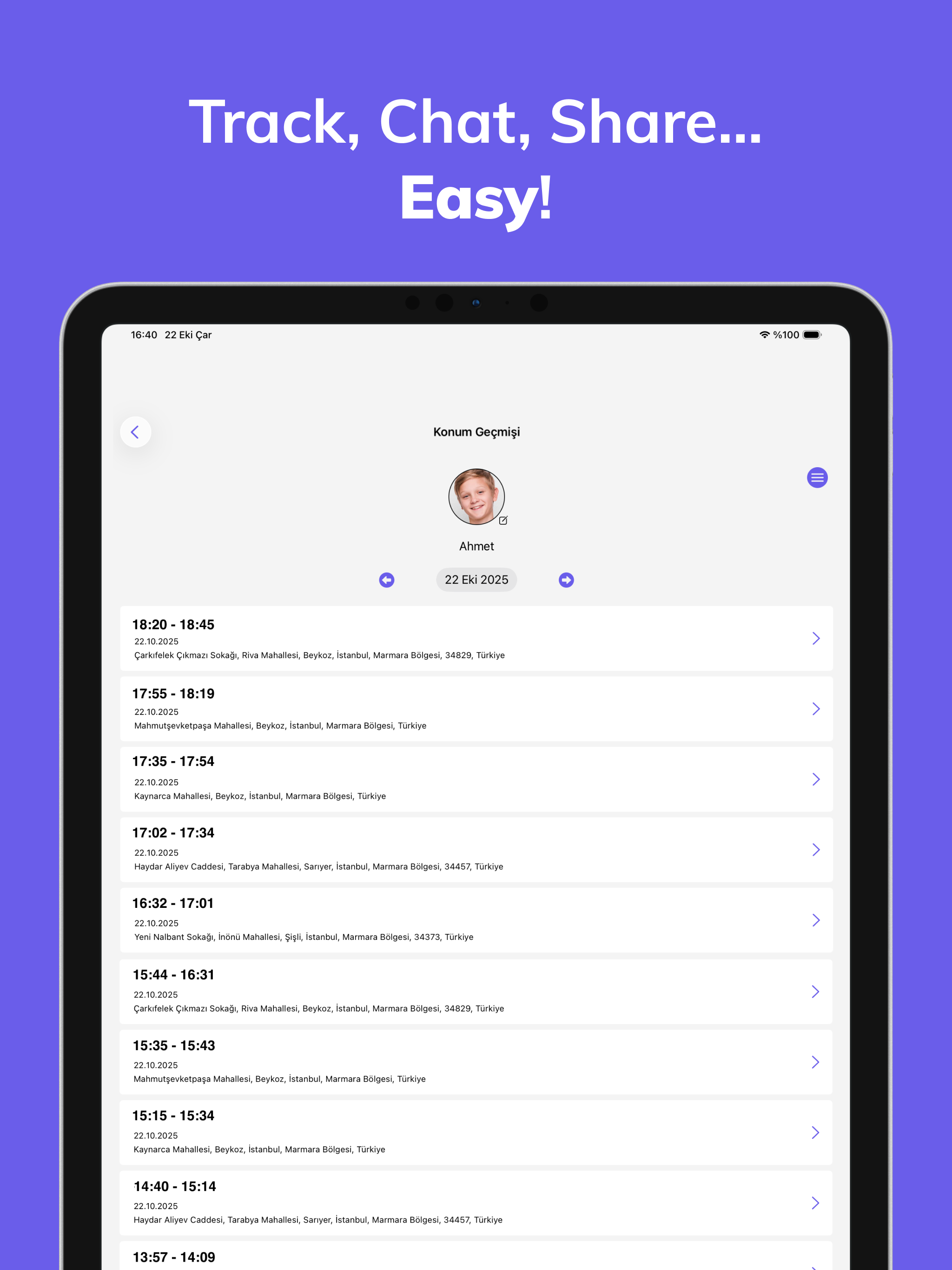 Tracker -Live Location Sharing