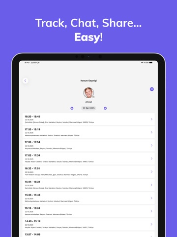 Family Tracker - Live Sharing iPad screenshot